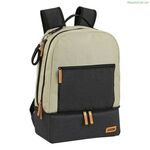 Sports Bag with Shoe holder Safta M883 Beige Dark grey 15 L