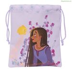 snack bag Wish Lilac 20 x 25 x 1 cm Sack