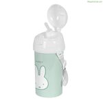 Bottle with Lid and Straw Miffy Menta Mint PVC 500 ml