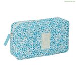 Travel Vanity Case Miffy Garden Turquoise 28 x 16 x 9 cm