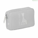 Travel Vanity Case Sophie la Girafe Light grey 20 x 13 x 5,5 cm