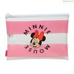 Waterproof Bag Minnie Mouse Beach Pink Transparent
