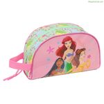 Travel Vanity Case Disney Princess Bloom Green Pink 26 x 16 x 9 cm
