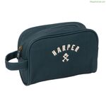 Travel Vanity Case Harper & Neyer Navy Blue 24 x 15 x 10 cm