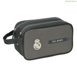 Travel Vanity Case Real Madrid C.F. Grey Sporting 26 x 15 x 12.5 cm