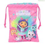 snack bag Gabby's Dollhouse Confetti Pink Turquoise