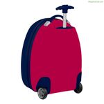 Cabin suitcase F.C. Barcelona Blue Maroon 16'' 23 L 28 x 43 x 23 cm