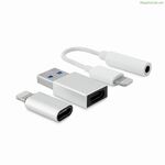USB Cable CoolBox COO-CKIT-APPL White
