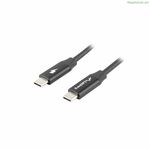 Cable USB C Lanberg CA-CMCM-40CU-0010-BK 1 m