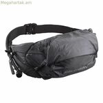 Վազքի գոտու պայուսակ Salomon Cross Season-ի մեջքի համար, սև, մեկ չափս