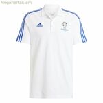 Տղամարդու կարճ թևքով պոլո շապիկ Adidas-ի խորհրդանիշով Եվրո 2024 (S)