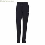 Երկար սպորտային տաբատներ Adidas Essentials 3 Bandas W Navy Blue Lady