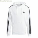 Տղամարդկանց վերնաշապիկ Adidas 3S Fl Hd սպիտակ XL