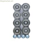 Անվահեծեր Atipick ABEC7 BMX/Skate մուգ մոխրագույն (8 հատ)