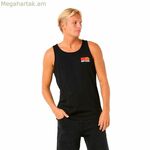 Տղամարդկանց համար նախատեսված Rip Curl Casual Revival Peaking Tank սև վերնաշապիկ