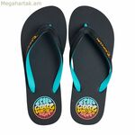 Տղամարդկանց համար նախատեսված Rip Curl Wetty Fade Bloom սև հողաթափեր