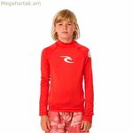 Լոգանքի շապիկ Rip Curl Wave Upf L/S կարմիր