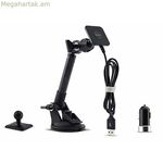 Բջջային հեռախոսի պահոց մեքենայի համար՝ ներծծող բաժակով CROSSCALL CAR2.BO.NN000 սև