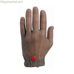 Մսագործի ձեռնոց JUBA մոխրագույն չժանգոտվող պողպատից պատրաստված լեգինսներ