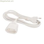 Երկարացման լար Solera 8672/1 2 x 1 մմ 2 մ սպիտակ