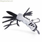 Բազմաֆունկցիոնալ դանակ EDM 08557 K2 արծաթե կեռիկով