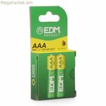 Վերալիցքավորվող մարտկոցներ EDM 38722 eco-series aaa - hr03 950ma 950 mAh 1,2 V AAA R03 վերալիցքավորվող մարտկոցներ (2 հատ)