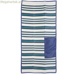 Ծովափնյա սրբիչ Միլոս կապույտ պոլիպրոպիլենային 90 x 180 սմ