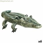 Փչովի լողավազանի ֆիգուր Intex կոկորդիլոս 86 x 20 x 170 սմ (6 հատ)