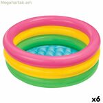 Փչովի մանկական լողավազան Intex Sunset Rings 68 L 86 x 25 x 86 սմ (6 հատ)