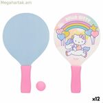 Փողոցային թիակներ գնդակով Hello Kitty փայտից (12 հատ)