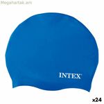 Լողի գլխարկ Intex մեկ չափսի սիլիկոնե (24 հատ)