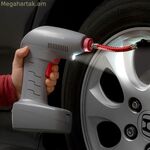 Դյուրակիր օդային կոմպրեսոր LED լույսով։ Airpro+ InnovaGoods