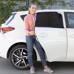 Մեքենայի համար նախատեսված ցանցե արևապաշտպան UVlock InnovaGoods, 2 հատանոց փաթեթ