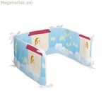 Մանկական պաշտպանիչ HappyFriday Mr Fox երկար հյուս, բազմագույն 210 x 40 սմ