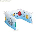 Մանկական պաշտպանիչ HappyFriday Mr Fox Starspace բազմագույն 210 x 40 սմ