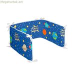 Մանկական պաշտպանիչ HappyFriday Mr Fox տիեզերական հրթիռ Բազմագույն 210 x 40 սմ