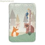 Վերմակ HappyFriday Moshi Moshi Harvestwood բազմագույն միկրոֆիբրե 110 x 140 սմ