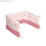 Մանկական մահճակալի պաշտպանիչ HappyFriday Պարոն Ֆոքս Կարմիր գլխարկ Բազմագույն 210 x 40 սմ