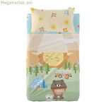 Անկողնային պարագաների հավաքածու HappyFriday Happynois Camping բազմագույն մանկական մահճակալ 2 հատ