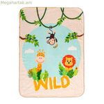 Վերմակ HappyFriday Mr Fox Wild բազմագույն միկրոֆիբրե 110 x 140 սմ