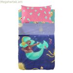 Անկողնային պարագաների հավաքածու HappyFriday Mr Fox Happy Mermaid բազմագույն մանկական մահճակալ 2 հատ