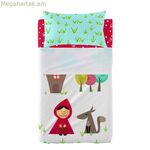 Անկողնային պարագաների հավաքածու HappyFriday Mr Fox Grandma բազմագույն մանկական մահճակալ 2 հատ