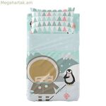 Անկողնային պարագաների հավաքածու HappyFriday Happynois Skymo Day բազմագույն մանկական մահճակալ 2 հատ