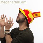 Ֆուտբոլային գլխարկ՝ Իսպանիայի դրոշի զարդանախշով