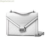 Michael Kors Whitney սպիտակ ուսի պայուսակ 24 x 18 x 8 սմ