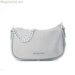 Michael Kors Carmela Beige ուսի պայուսակ 20 x 12 x 7 սմ