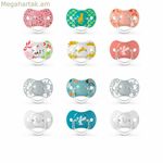 Ծծակ Suavinex Prints M բազմագույն (2 հատ)