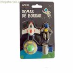 Ջնջիչի հավաքածու Ինկաների տիեզերագնաց տիեզերանավ 4 հատ