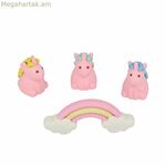 Ջնջիչների հավաքածու Ինկաների միաեղջյուրի ծիածան (4 հատ)