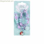 Զարդերի հավաքածու Disney Princess Bisuteria Disney Lote Purple Ariel 2 հատ (2 հատ)
